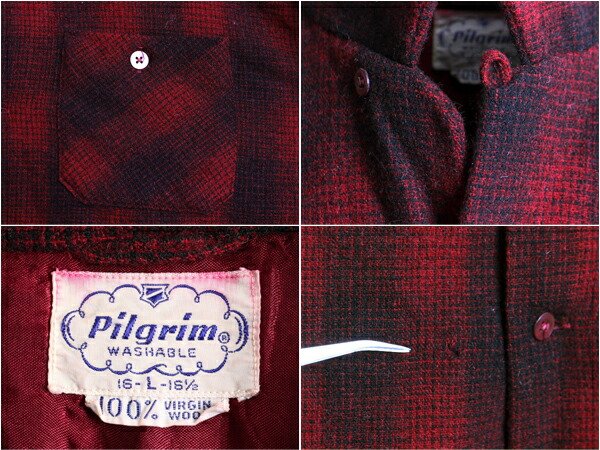 楽天市場】50's ビンテージ ☆ Pilgrim ピルグリム オンブレ チェック