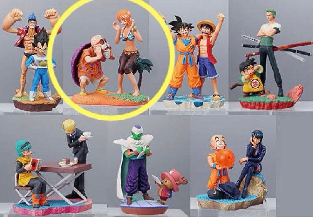 ドラカプ ジャンプ 40th コラボ ナミ亀仙人 ワンピースドラゴンボール