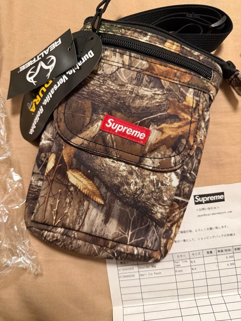 新品　supreme shoulder bag リアルツリーカモ　　サコッシュ Supreme シュプリーム 19AW Shoulder Bag Real Tree Camo リアルツリー