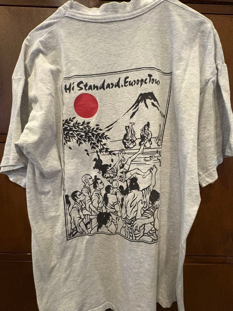Hi-Standard Europe Tour Tシャツ 買取】Hi-STANDARD(ハイ・スタンダード) その他 Tシャツ ヨーロッパ